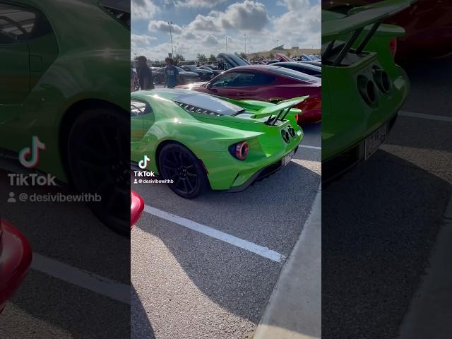 Ford GT in green.#ford #fordperformance #fordgt #gt40 #fordgt40 #car #racecar #racing #automobile