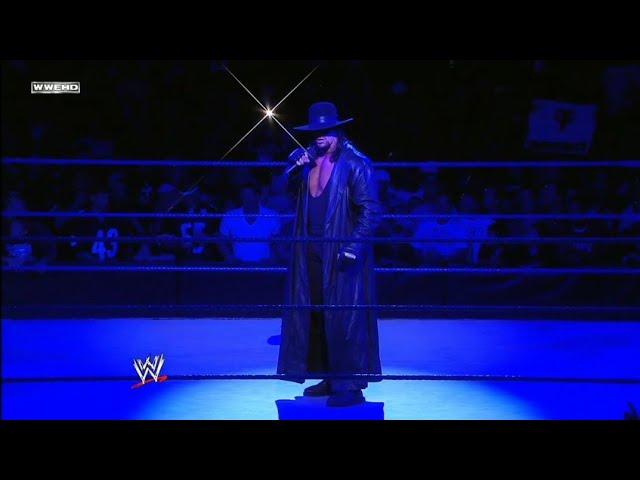 The Undertaker sends a warning to Vickie Guerrero! SmackDown 08/29/2008