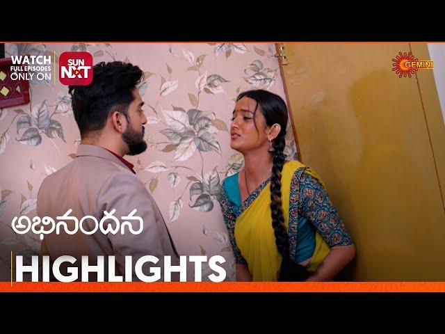 Abhinandana - Highlights of the day | Watch full EP only on Sun NXT | 21 Dec 2024 | Gemini TV