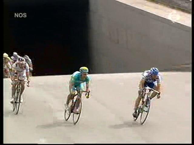 Tour de France 2005 etappe 21 Alexander Vinokourov wint.