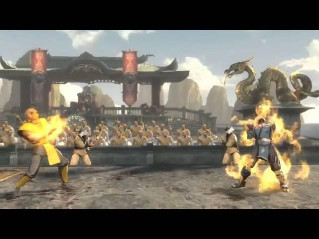 MK9 New Klassic Scorpion Gameplay Mortal Kombat 2011 MK9 Scorpion Classic Costume Gameplay