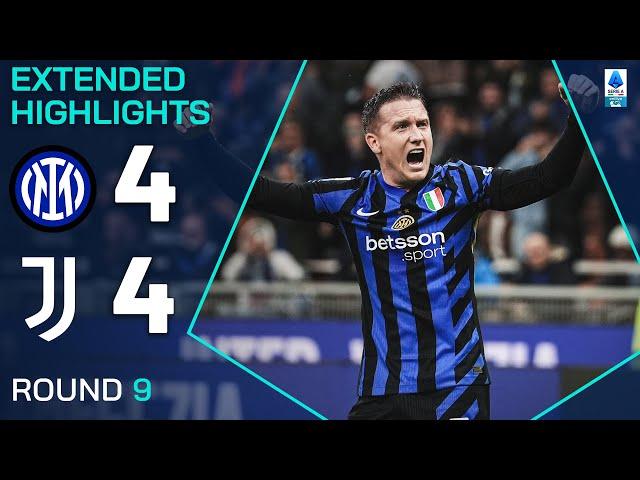 INTER-JUVENTUS 4-4 | EXTENDED HIGHLIGHTS | SERIE A 2024/25