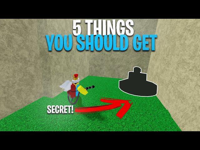 5 THINGS You MUST Get On Second Sea! - Blox Fruits