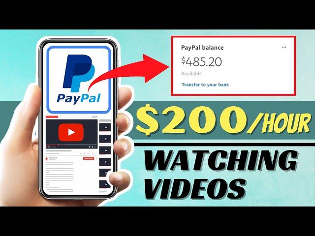 How To Make PayPal Money Online For Watching Videos (2021) | Earn $200 Per Hour