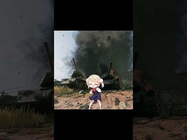 75mm Go Bang! I Enlisted Version #enlisted   #enlistedshorts  #shorts