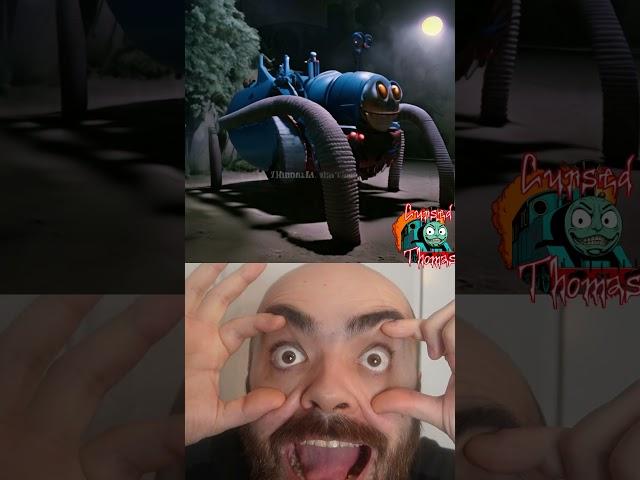 SPIDER Thomas Train Monster - Scary Cursed Thomas The Train Tank Engine SPIDER EXE