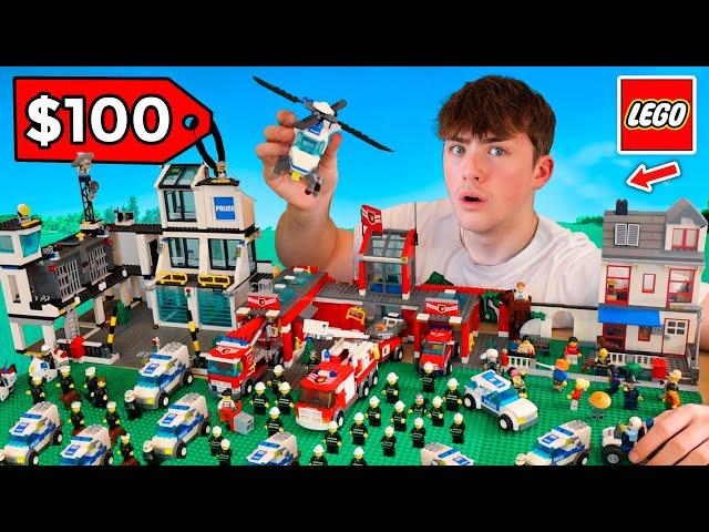 I Built A LEGO City For $100