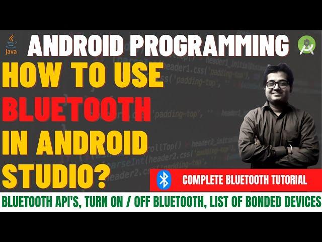 Android Bluetooth Tutorial | How to Use Bluetooth in Android Studio | Simple Bluetooth Example