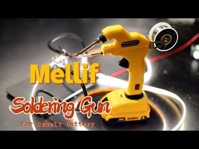 Mellif Cordless Soldering Gun for #dewalt battery #powertools