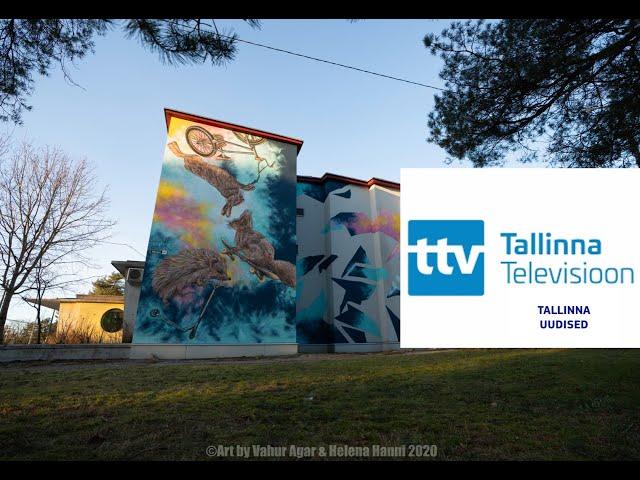 Saktepark Mural - Tallinna Tv & Tallinna Uudised 2020