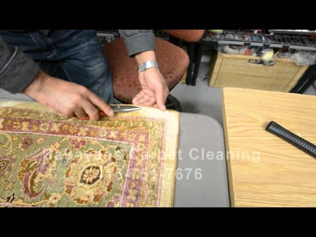 Babayans Carpet Cleaning - Border Repair & Fringe Stitch Lock