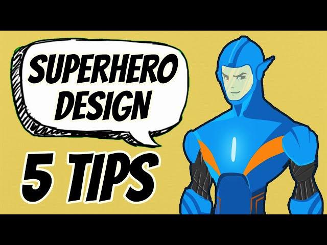 5 Tips on How to Draw a Superhero