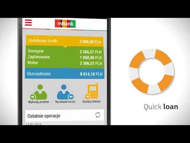 New mBank's mobile application