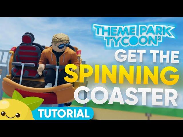 [2024] How to get the PROMODE achievement | SPINNING COASTER in Roblox Theme Park Tycoon 2