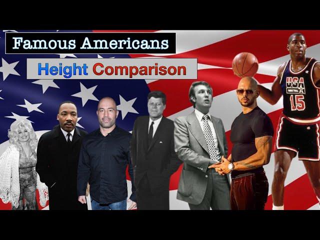 Height Comparison | Famous Americans