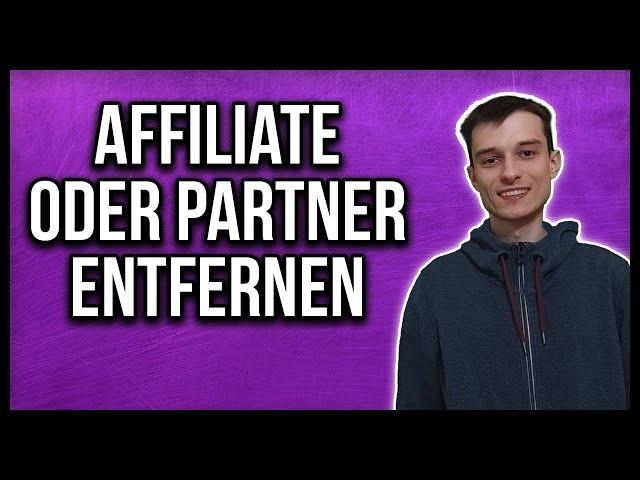 Twitch Affiliate/Partner kündigen entfernen Tutorial deutsch