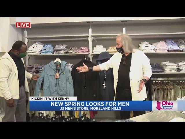 Kenny gets a 'hoodie chic' styling lesson from J3 Clothing Company