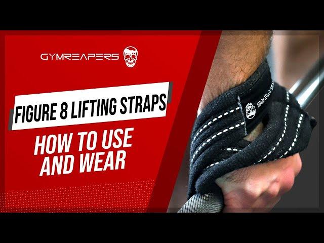 How To Use And Wear Figure 8 Lifting Straps | Roc Pilon