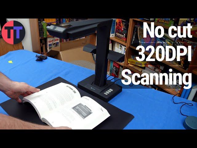 CZUR ET24Pro - Easy 320DPI Book Scanning