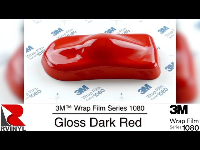 3M™ Wrap Film Series 1080 - Gloss Dark Red G83 Vinyl