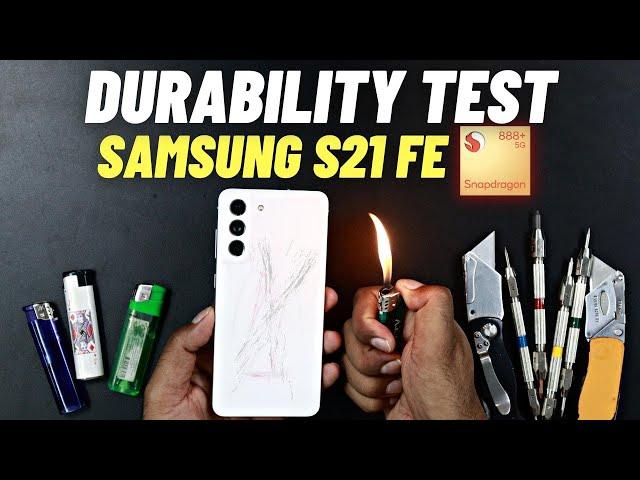 Samsung Galaxy S21 FE 5G Snapdragon 888 Durability Test !