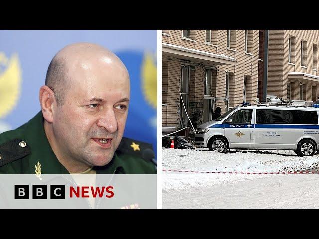 Russia detains Uzbek man over general's killing in Moscow | BBC News