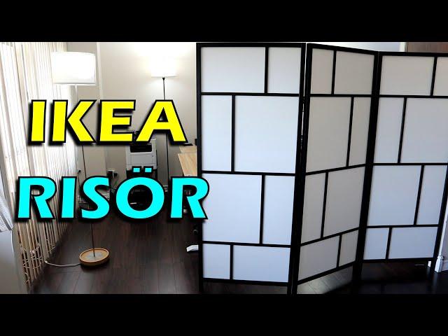 Ikea RISOR room divider review and unboxing