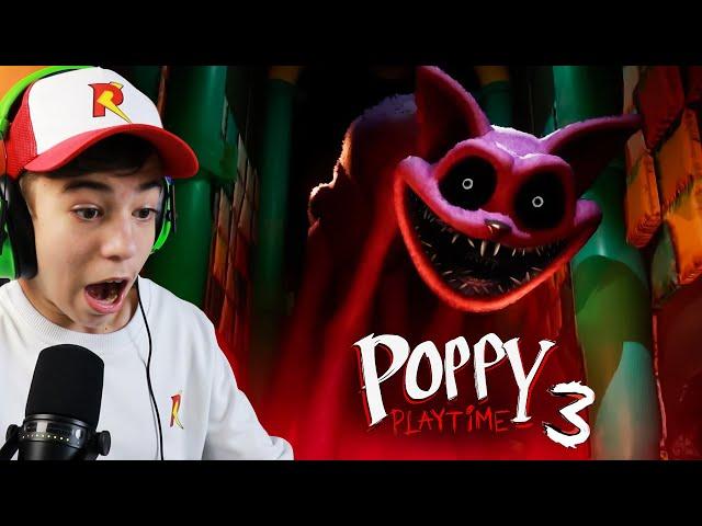  ПОППИ ПЛЕЙТАЙМ 3!!!  Прохождение #1 Poppy Playtime Chapter 3 // Стрим