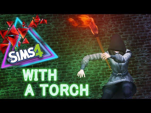 Animations Pack  Sims 4 | WITH A TORCH | (Download)