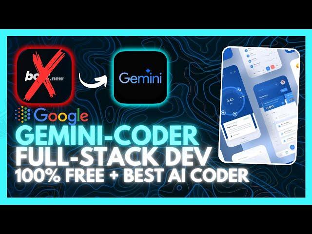 GeminiCoder: Develop a Full-stack App Without Writing ANY Code For FREE! (Opensource)