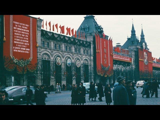 Stalins USSR in 1953, HQ 1080p Videos & Pictures, City and Rural life, Full Color