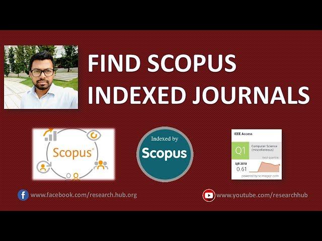 How to find Scopus indexed journals?