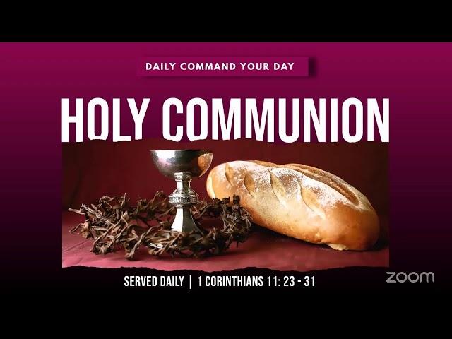 DAILY COMMAND YOUR DAY | 03:00 PRAYER WATCH | SAT, 31 MAY  2025