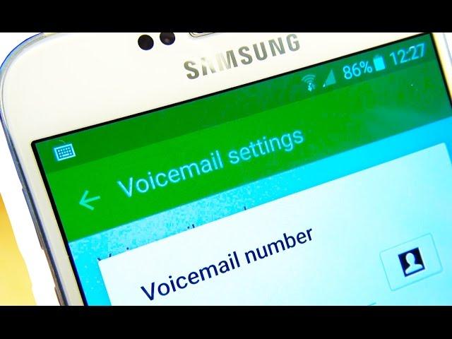 Samsung Galaxy S6 / S6 Edge Voicemail setup