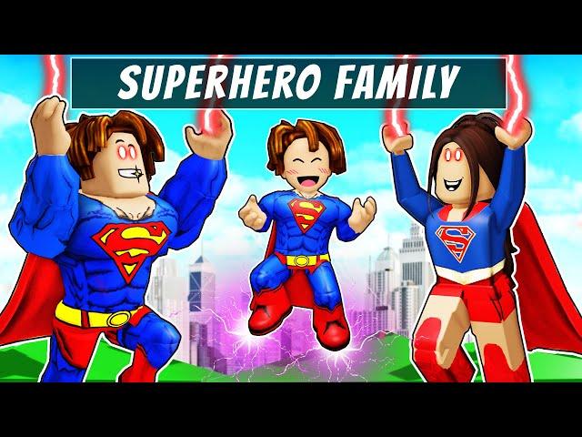 ROBLOX Brookhaven RP: Adopted by SUPERHERO Family | Gwen Gaming Roblox