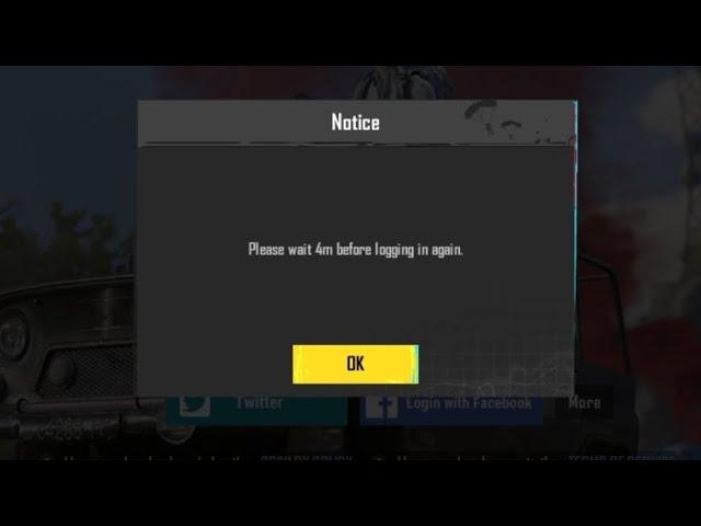 Bgmi Fix Please wait 4m before logging in again Problem Solve In Pubg & Bgmi | Please wait 4m