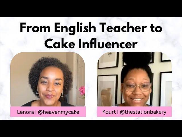 From English Teacher to Cake Influencer: Kourt’s Journey with The Station Bakery