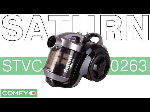 Видеодемонстрация пылесоса Saturn ST-VC0263 от Comfy