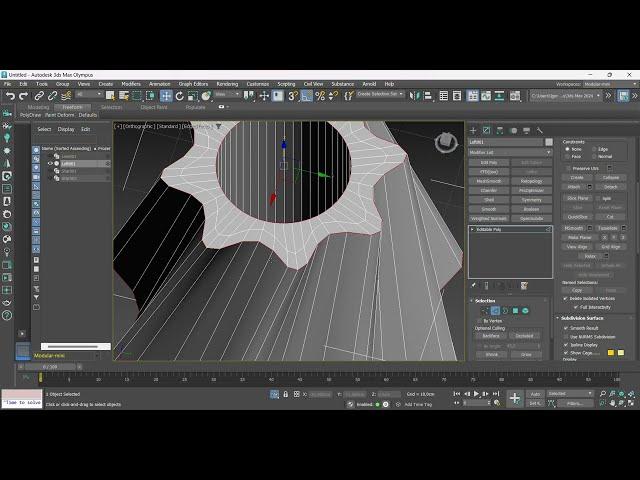 How to use Loft Modifier in 3ds Max. #tutorial #tips #3dsmax