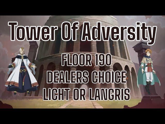 Tower Of Adversity Floors 190 - Black Clover M