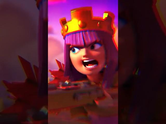 Animation vs Gameplay Archer Queen The Target #clashofclans#coc#shorts