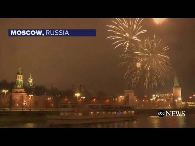 Moscow Celebrates the Start of 2017