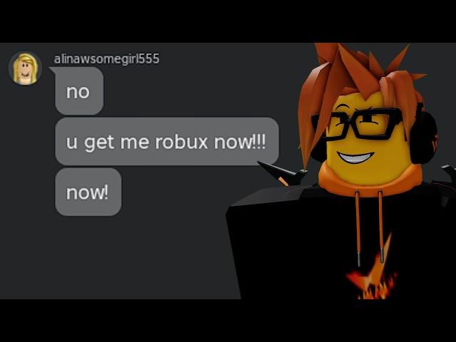 i'm EXPOSING my AWKWARD roblox messages...