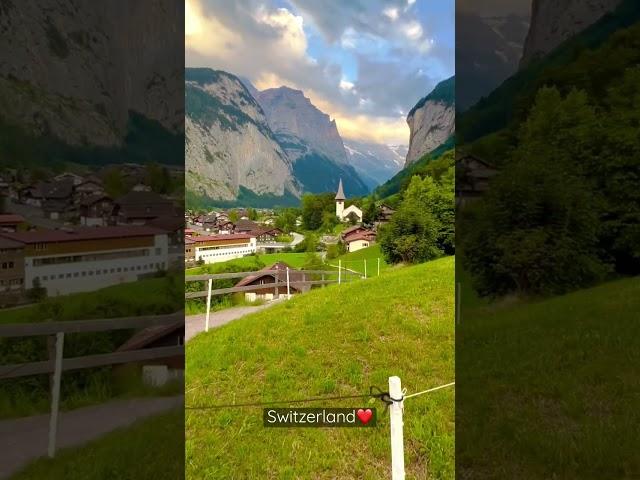 One of my Most Favorite views of Switzerland trip ️. Late evening scenery! ️️.