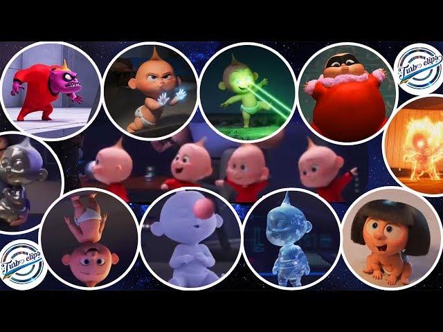 Jack Jack's all Super Powers - The Incredibles 2