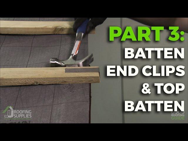 How to install Roof Battens ready for Verges and Ridges