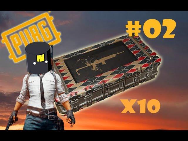 Opening 10 Venetian Crates! - PUBG