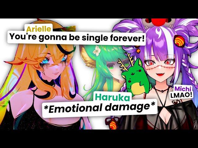 Haruka is 𝙉𝙊𝙏 beating the allegations of being the most dense vtuber with this one...