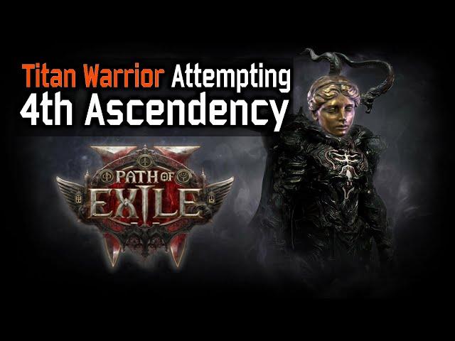 Endgame Titan Warrior | New Build | Going for 4th Ascendency! | !tips !build