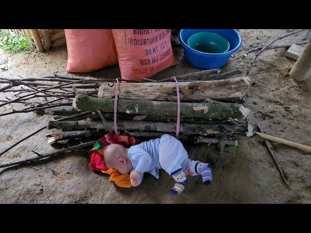 Single Mom - Baby started to roll over and talk, Mom was so happy